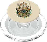 Vintage Hamsa Hand Eye of God Protection Symbol PopSockets PopGrip for MagSafe