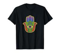 Vintage Hamsa Hand Eye of God Protection Symbol T-Shirt