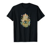 Vintage Hamsa Hand Eye of God Protection Symbol T-Shirt