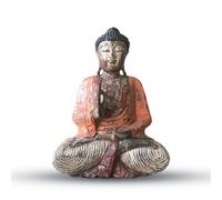 Vintage Hand Carved Buddha Statue 60Cm Teaching Transmission