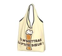 Vintage Handbag You Will Send Me The Little Sister! - Dikkenek Portable Tote Shopping Bags Large Capacity Shopper Bag Shoulder Bag Leisure Outdoor Holiday Gifts