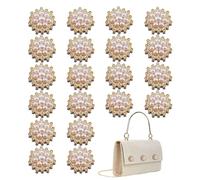 Vintage Handicraft Charms Pack - PC Resin Snowflake Flower Heart Shape Accents, Elegance Cuff Needlework Supplies, Versatile ArtisticFashion Elegance Fabric Attachment | DIY Project Component 34g Set