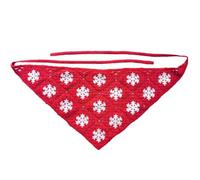 Vintage Handmade Knit Headband For Women Comfortable Headwear Warm Cotton Head Scarf Winter Hair Accessory