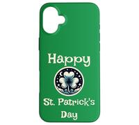 Vintage Happy St Patricks Day Irish Clover Shamrock Lucky Case for iPhone 16 Plus