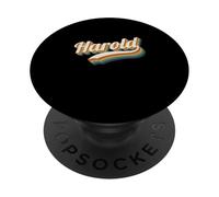 Vintage Harold Personalized Name Harold PopSockets Adhesive PopGrip