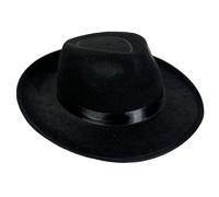 Vintage Hat For Men Women With Belt Nonwoven Hat Cosplay Costume Jazzy Caps Stage Show Party Party Headwear