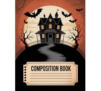 Vintage Haunted House Halloween Notebook: 120 Pages, with Illustration Cover Design, great for Journaling, Ideas, Women, Teens, Kids, Summer Vacation ... Ideas, Women, Teens, Kids, Summer V