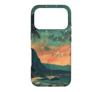 Vintage Hawaii Travel Kauai Beach Nature Scenery Case for iPhone 17 Pro