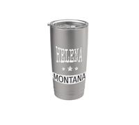 Vintage Helena Montana Stainless Steel Insulated Tumbler