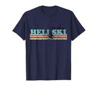 Vintage Heli Ski Shirt - Retro 70s 80s 90s Heliski Skiing T-Shirt