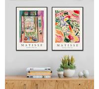 Vintage Henri Matisse Retro Posters And Prints Abstract Landscape Wall Art Canvas Painting Pictures For Room Home Decor 30x45cm-3Pcs Frameless