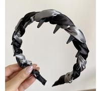 Vintage High Cranium Artificial Pearl Hairband, Retro High Skull Pearl Headband, Pearls Headband with Teeth, Headbands for Daily Use and Gatherings (21)