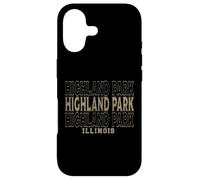Vintage Highland Park Illinois Case for iPhone 17