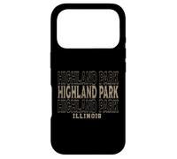 Vintage Highland Park Illinois Case for iPhone 17 Pro