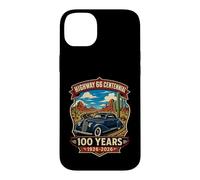 Vintage Highway 66 100 Year Centennial Anniversary Souvenir Case for iPhone 14 Plus