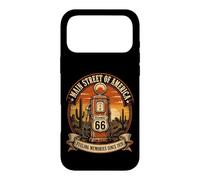 Vintage Highway 66 100 Year Centennial Anniversary Souvenir Case for iPhone 17 Pro Max