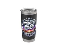 Vintage Highway 66 100 Year Centennial Anniversary Souvenir Stainless Steel Insulated Tumbler