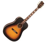 Vintage Historic Series 'Dreadnought' Electro-Acoustic Guitar ~ Vintage Sunburst