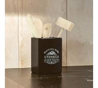 Vintage Home Black Utensil Holder With 6 Utensils