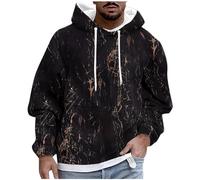 Vintage Hoodies for Men UK Mens 3D Print Floral Hoodie Sweat Cotton Pullover Drawstring Fleece Long Sleeve Plain Tracksuit Camping Jumper Hooded Tops Fashion Halloween Classic Work Hoody Leisurewear