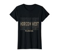 Vintage Horizon West Florida Value Graphic T-Shirt, Women, Black, S