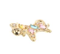Vintage Horse Brooch Pin for Women with Cubic Zirconia