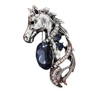 Vintage Horse Head Detail Brooch Elegant Statement Chest Jewelry Gift Excellant Craftsmanship Unisex Lapel Pin Elegant Gift Jewelry