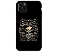 Vintage Horse Racing With A Chance Of Day Drinking Derby Tee Case for iPhone 11 Pro Max