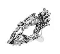 Vintage Horse Shield Brooch Pin for Suit Lapel in Zinc Alloy | Polished Silver Finish, Easy Pin Fastening, for Office Presenters and Evening Parties, Gentleman Style