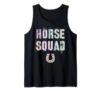 Vintage Horse Squad Country Vibes Pony Equestrian Farm Lasso Tank Top