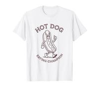 Vintage Hot Dog Eating Champion, Retro Competitive Eater T-Shirt