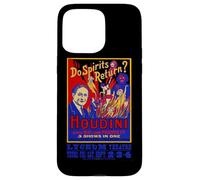 Vintage Houdini Magician Magic History Skeptical Atheist Case for iPhone 15 Pro Max