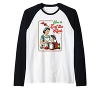Vintage How to Eat The Rich 1970s Raglan Baseball Tee
