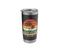 Vintage Human Factors Engineer Engineering Stainless Steel Insulated Tumbler