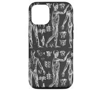 Vintage Human Muscular Anatomic Illustrations Case for iPhone 12/12 Pro