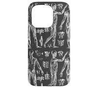 Vintage Human Muscular Anatomic Illustrations Case for iPhone 15 Pro