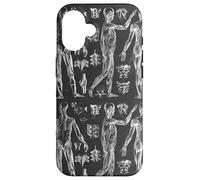 Vintage Human Muscular Anatomic Illustrations Case for iPhone 16