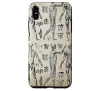 Vintage Human Muscular Anatomic Illustrations Case for iPhone XS Max