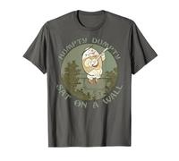 Vintage Humpty Dumpty T Shirt-Humpty Dumpty Poem Tee T-Shirt