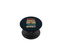 Vintage Hunting Deer Bowhunter PopSockets Adhesive PopGrip