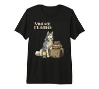 Vintage Hunting Dogs Different Breeds Premium T-Shirt