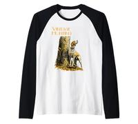 Vintage Hunting Dogs Different Breeds Raglan Baseball Tee