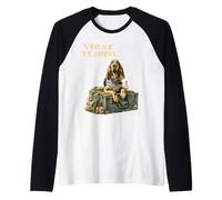 Vintage Hunting Dogs Different Breeds Raglan Baseball Tee