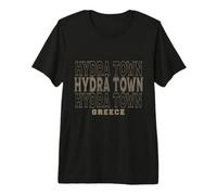 Vintage Hydra Town Greece Premium T-Shirt