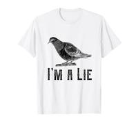 Vintage I Am A Lie Bird Aren't Real Spies Awesome Cute Gift T-Shirt