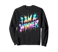 Vintage I AM A WINNER Spirit W ield Day Tournament Sweatshirt