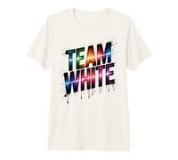 Vintage I Bleed White Vibes Only Field Day Run Fun Summer Premium T-Shirt