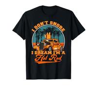 Vintage I Don't Snore I Dream I'm A Hot Rod Muscle Car Lover T-Shirt