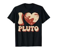 Vintage I Love Pluto Space Geek T-Shirt
