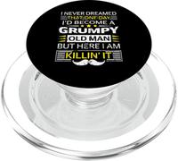 Vintage I never dreamed that one day I'd become a grumpy Fun PopSockets PopGrip for MagSafe
